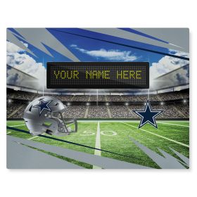 [Personalization Only] Official NFL Cowboys - 62" x 84" Personalized Washable Rug